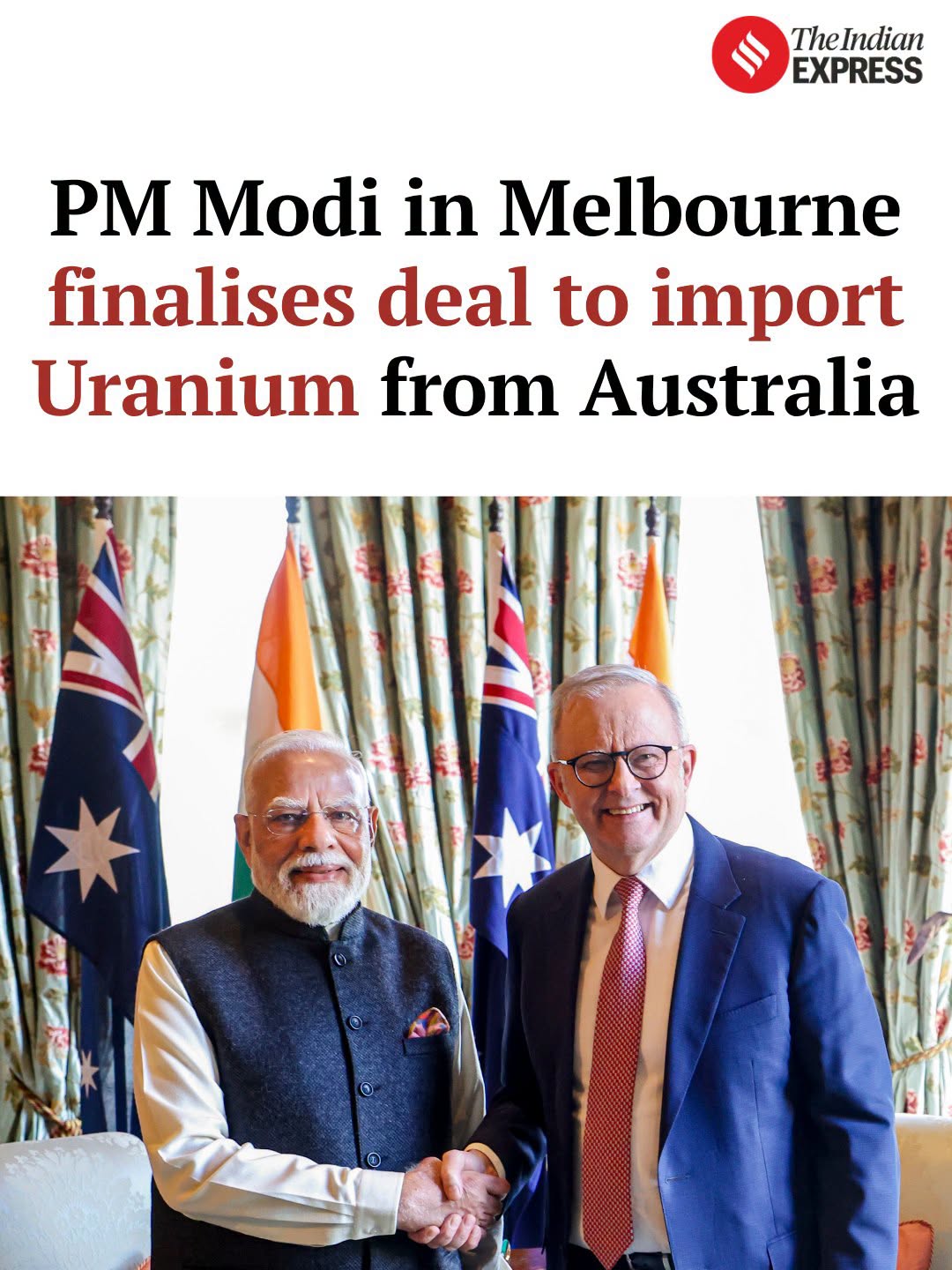 Australia to sell uranium to India What the landmark deal means