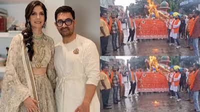 Bajrang Dal Protests Aamir Khan’s Marriage to Gauri Spratt, Raises ‘Love Jihad’ Allegations
